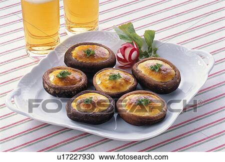 Shiitake Mushroom Grilled With Mayonnaise View Large Photo Image Stock Image - Shiitake Mushroom Grilled With Mayonnaise. Fotosearch