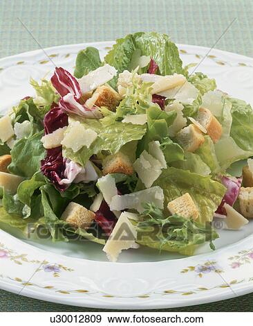 Stock Photo - Caesar Salad. Fotosearch