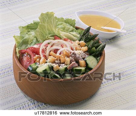 Stock Photograph - Caesar Salad. Fotosearch