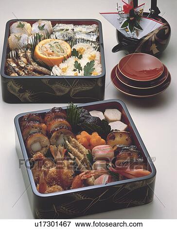 Dishes For The New Year View Large Photo Image Stock Photo - Dishes For The New Year. Fotosearch