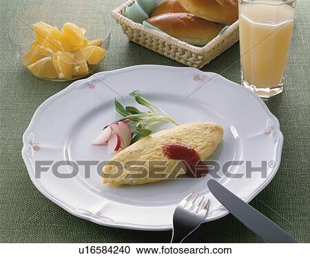 Stock Image - Omelet. Fotosearch