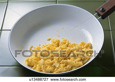 Scrambled Eggs View Large Photo Image Stock Photo - Scrambled Eggs. Fotosearch