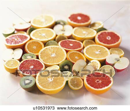 Stock Image - Fruit Set. Fotosearch