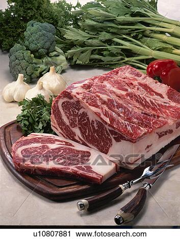 Stock Image - Beef, Sirloin,. Fotosearch