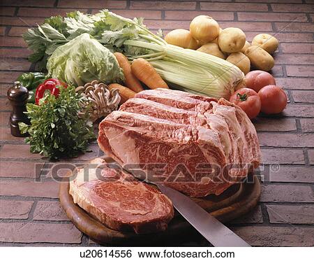 Beef, Sirloin, View Large Photo Image Stock Photograph - Beef, Sirloin,. Fotosearch