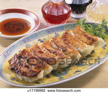 Stock Image - Chinese Meat Dumpling. Fotosearch