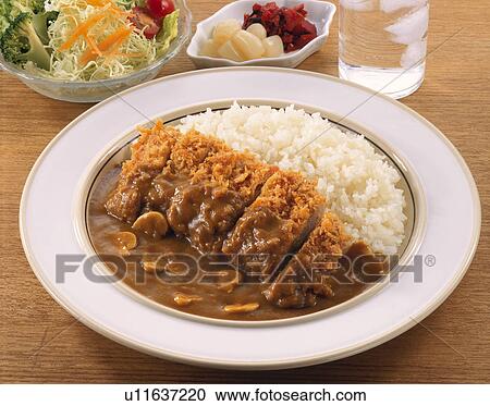 Cutlet Curry View Large Photo Image Stock Image - Cutlet Curry. Fotosearch