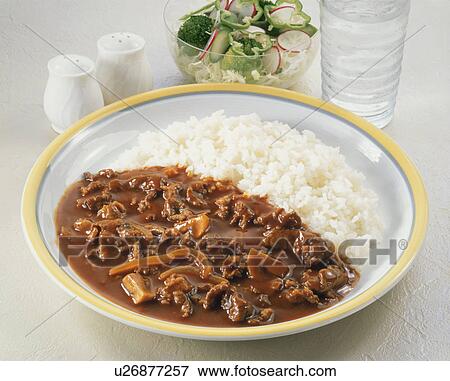 Stock Photo - Hash And Rice. Fotosearch