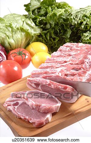 Pork And Vegetable View Large Photo Image Stock Photo - Pork And Vegetable. Fotosearch