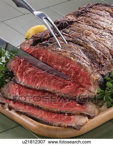 Stock Photo - Roast Beef. Fotosearch