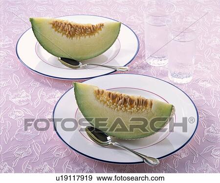 Stock Photo - Muskmelon. Fotosearch