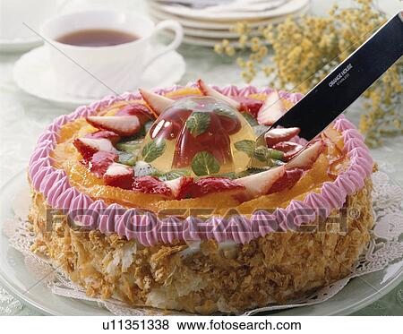 Decorated Cake View Large Photo Image Stock Photo - Decorated Cake. Fotosearch