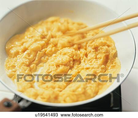 Scrambled Eggs View Large Photo Image Stock Image - Scrambled Eggs. Fotosearch