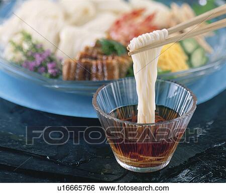 Stock Photograph - Thin Wheat Noodles. Fotosearch