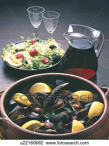 Stock Image - Spanish Food. Fotosearch
