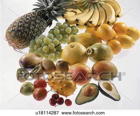 Stock Photo - Fruit Set. Fotosearch