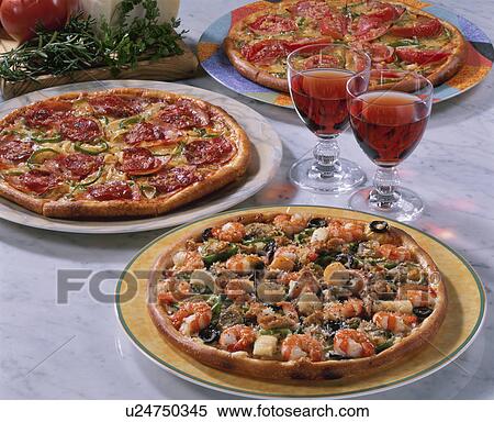 Pizza Set View Large Photo Image Stock Photography - Pizza Set. Fotosearch