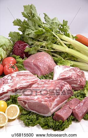 Pork And Vegetable View Large Photo Image Stock Image - Pork And Vegetable. Fotosearch