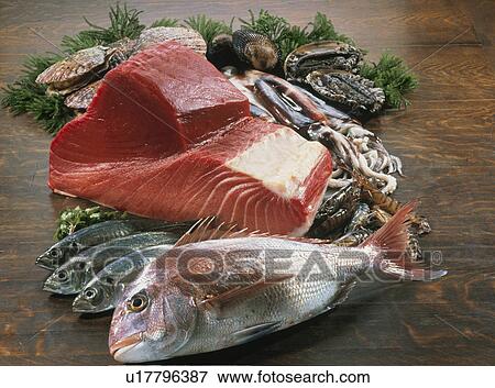 Sea Food Set View Large Photo Image Stock Photo - Sea Food Set. Fotosearch