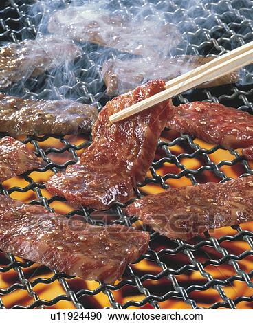 Stock Image - Roast Meat, Sirloin,. Fotosearch
