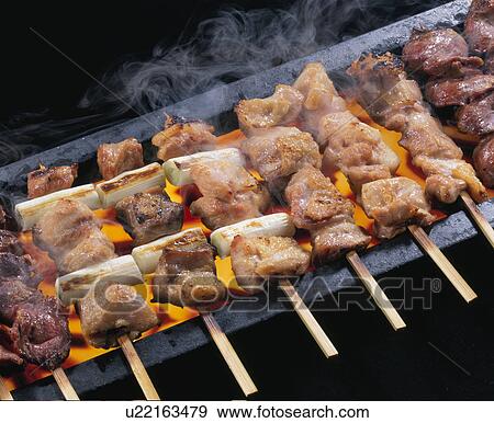 Yakitori View Large Photo Image Stock Photo - Yakitori. Fotosearch