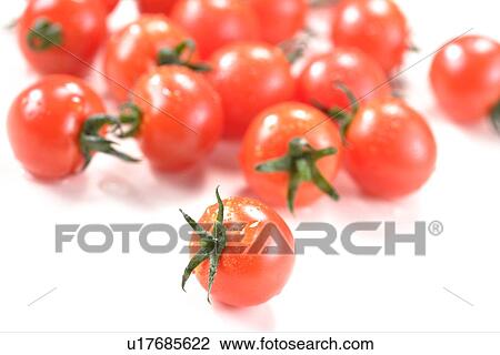 Stock Image - Cherry Tomato. Fotosearch