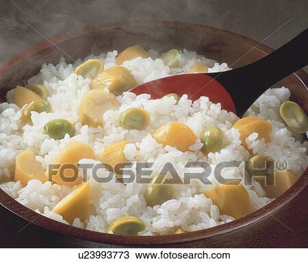 Chestnut Rice View Large Photo Image Stock Image - Chestnut Rice. Fotosearch