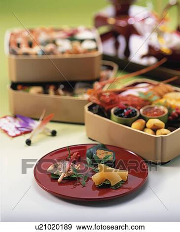 Dishes For The New Year View Large Photo Image Stock Photo - Dishes For The New Year. Fotosearch