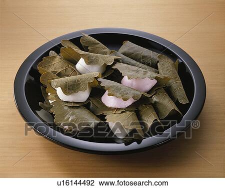 Rice Cake With Bean Jam View Large Photo Image Stock Image - Rice Cake With Bean Jam. Fotosearch