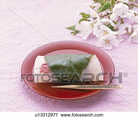 Sakura-Mochi View Large Photo Image Stock Photo - Sakura-Mochi. Fotosearch