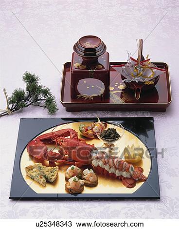 Western Style Dishes For The New Year View Large Photo Image Stock Image - Western Style Dishes For The New Year. Fotosearch