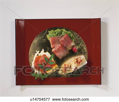 Western Style Dishes For The New Year View Large Photo Image Stock Photo - Western Style Dishes For The New Year. Fotosearch