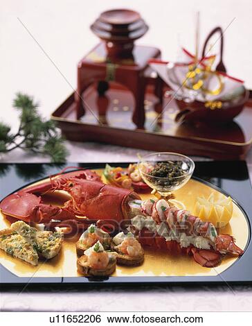 Western Style Dishes For The New Year View Large Photo Image Stock Photograph - Western Style Dishes For The New Year. Fotosearch