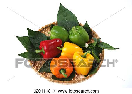 Stock Photo - Color Green Pepper. Fotosearch