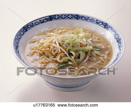Bean Paste Ramen Noodles View Large Photo Image Stock Photography - Bean Paste Ramen Noodles. Fotosearch