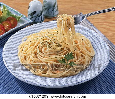 Cod Roe Spaghetti View Large Photo Image Stock Photo - Cod Roe Spaghetti. Fotosearch
