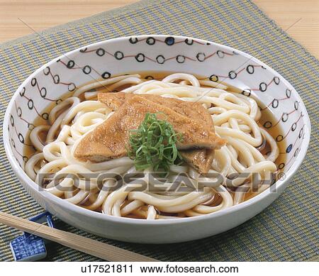 Cold Japanese Noodles With Fried Bean Curd View Large Photo Image Stock Image - Cold Japanese Noodles With Fried Bean Curd. Fotosearch
