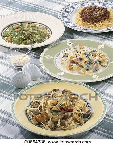Pasta Set View Large Photo Image Stock Photograph - Pasta Set. Fotosearch
