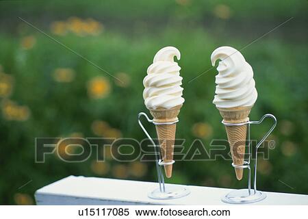 Stock Photography - Soft Ice Cream. Fotosearch