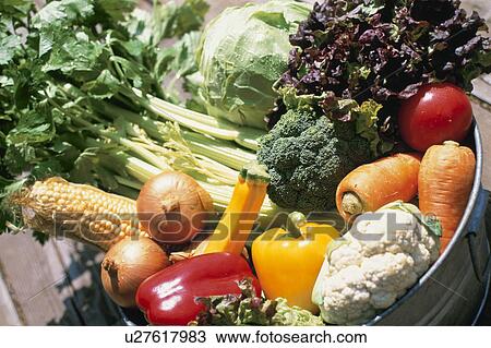 Stock Image - Vegetable Set. Fotosearch