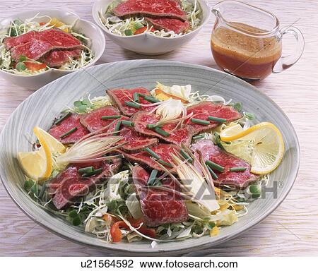 Stock Image - Chopped Raw Beef. Fotosearch