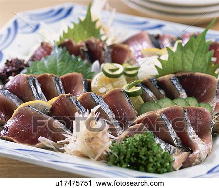 Chopped Raw Bonito View Large Photo Image Stock Image - Chopped Raw Bonito. Fotosearch