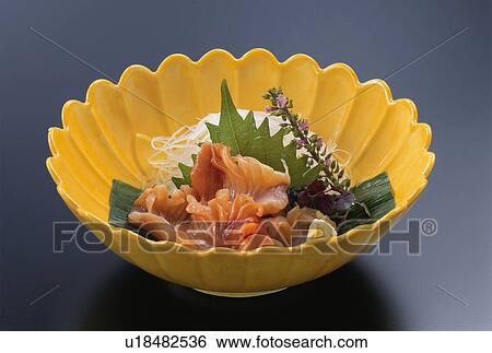 Stock Photograph - Fresh Slices Of Ark Shell. Fotosearch