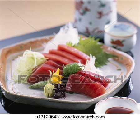 Fresh Slices Of Tuna View Large Photo Image Stock Image - Fresh Slices Of Tuna. Fotosearch