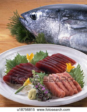 Fresh Slices Of Tuna View Large Photo Image Stock Photography - Fresh Slices Of Tuna. Fotosearch