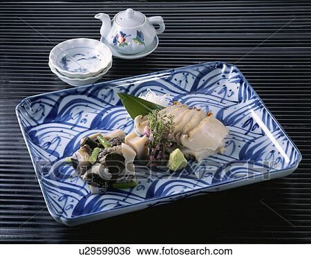 Sashimi Of An Abalone View Large Photo Image Stock Photograph - Sashimi Of An Abalone. Fotosearch
