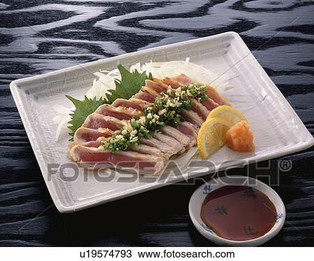 Stock Image - Sashimi Of Chicken. Fotosearch