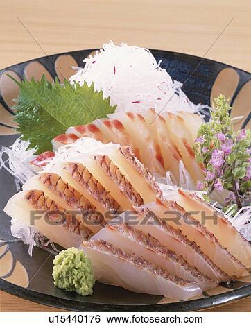 Sashimi Of Sea Bream View Large Photo Image Stock Photograph - Sashimi Of Sea Bream. Fotosearch