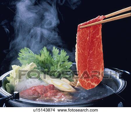 Sukiyaki View Large Photo Image Picture - Sukiyaki. Fotosearch