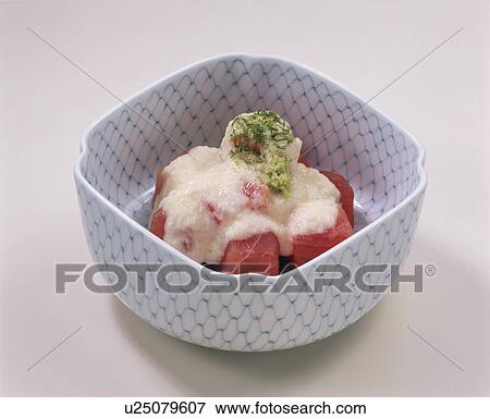 Tuna Yamakake View Large Photo Image Stock Photo - Tuna Yamakake. Fotosearch